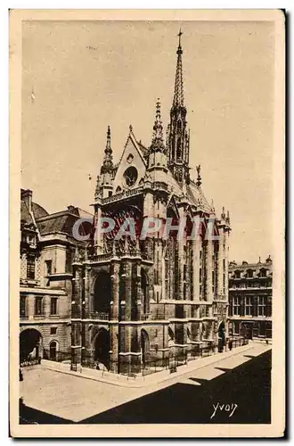 Cartes postales Paris La sainte chapelle