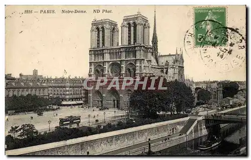 Cartes postales Paris Notre Dame