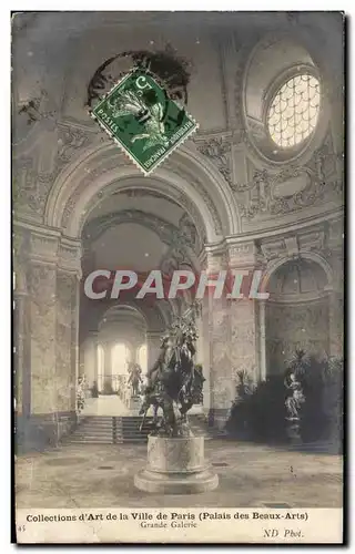 Cartes postales Paris Grande Galerie Palais des Beaux Arts