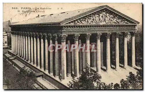 Cartes postales Paris La Madeleine