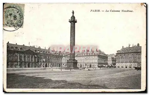 Cartes postales Paris La Colonne Vendome