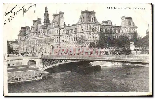 Cartes postales Paris L&#39Hotel De Ville