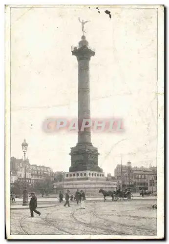 Cartes postales Paris Place de la Bastille