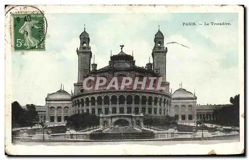 Cartes postales Paris Le Trocadero