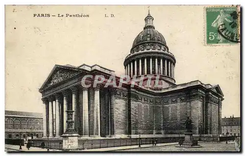 Cartes postales Paris Le Pantheon