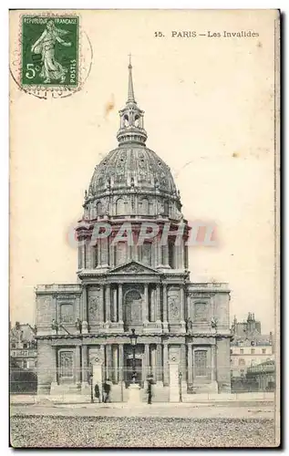 Cartes postales Paris Les Invalides