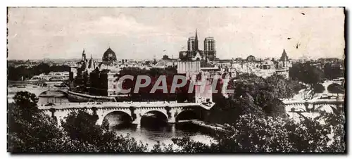 Ansichtskarte AK Paris La Seine La Cite Le Vert Galant Et Notre Dame