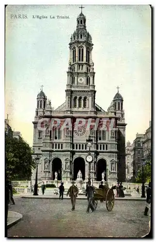 Cartes postales Paris L&#39Eglise La Trinite