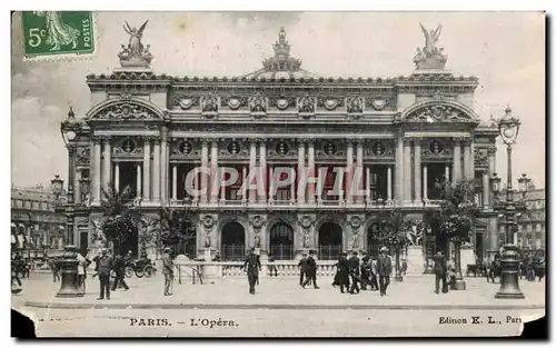 Cartes postales Paris L'Opera