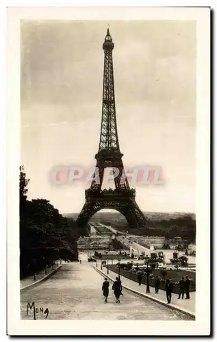 Cartes postales Paris Les Petits Tableaux de Paris La Tour Eiffel Construite de le Monument le plus eleve du Mon