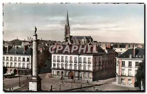 Cartes postales Nantes Vue prise de la Cathedrale Vers Saint Clement et Saint Donatien