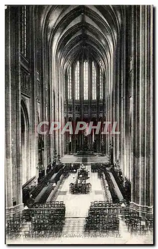 Cartes postales Orleans La Cathedrale Interieur