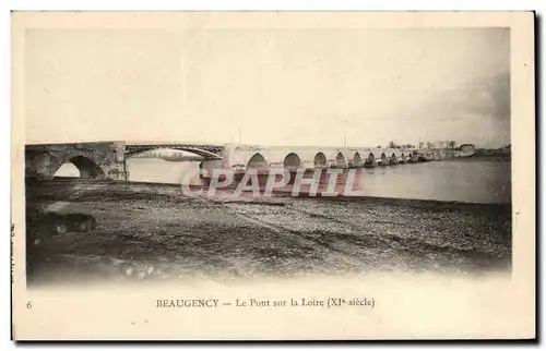 Ansichtskarte AK Beaugency Le Pont Sur La Loire