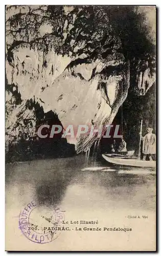 Cartes postales Le Lot Illustre Padirac La Grande Pendeloque