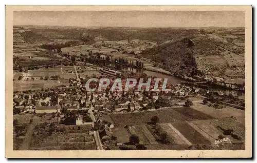 Cartes postales Vallee Du Lot Cajarc Vue D&#39Ensemble