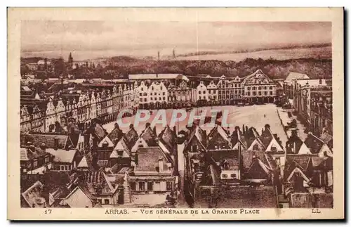 Cartes postales Arras Vue Generale De La Grande Place