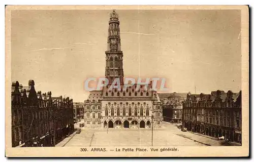 Cartes postales Arras La Petite Place Vue Generale