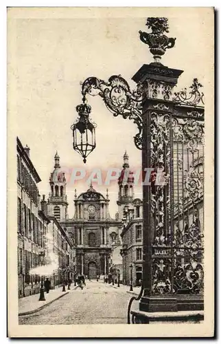 Cartes postales Nancy rue Maurice Barres Et La Cathedrale