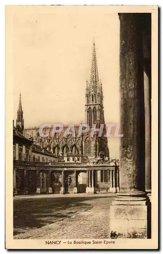 Cartes postales Nancy La Basilique Saint Epvre