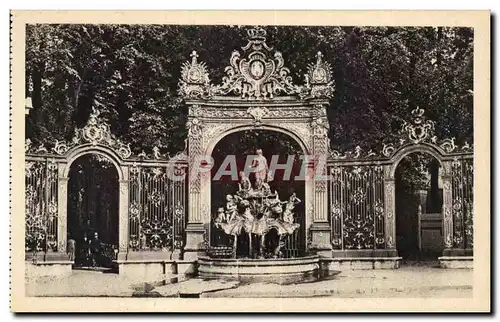 Cartes postales Nancy Place Stanislas Fontaine d&#39Amphitrite