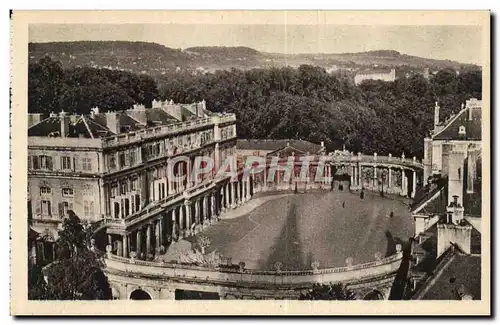 Ansichtskarte AK Nancy Hemicycle De La Carriere Palais Du Gouvernement