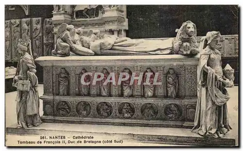 Cartes postales Nantes Cathedrale Tombeau De Francois Duc De Bretagne