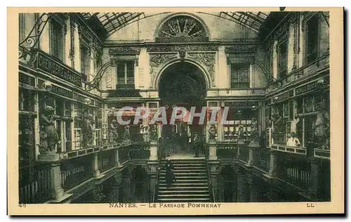 Cartes postales Nantes Le Passage Pommeray