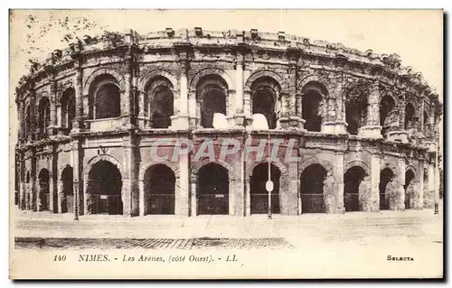 Cartes postales Nimes Les Arenes