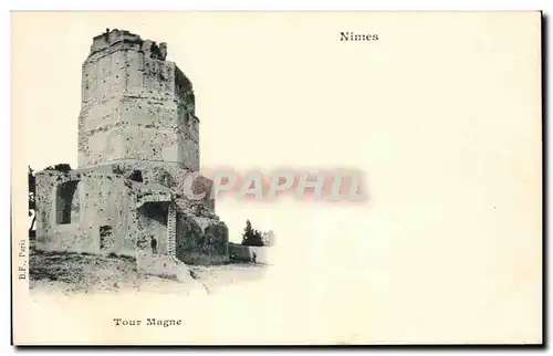 Cartes postales Nimes Tour Magne