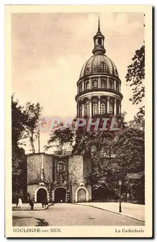 Cartes postales Boulogne Sur Mer La Cathedrale