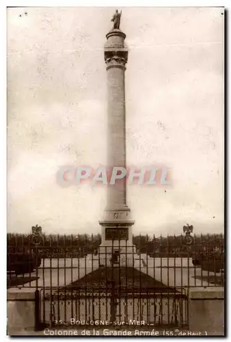 Ansichtskarte AK Boulogne Sur Mer Colonne de la Grande Armee