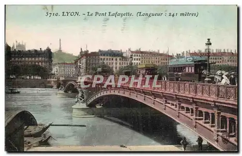 Cartes postales Lyon Le Pont Lafayette