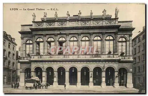 Cartes postales Lyon Le Grand Theatre