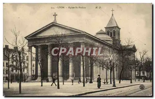 Ansichtskarte AK Lyon Eglise St Pothin