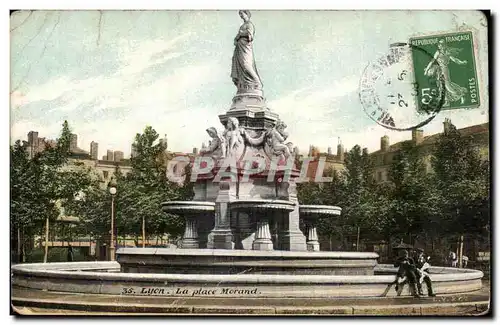 Cartes postales Lyon La Place Morand