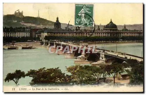 Cartes postales Lyon Le Pont de la Guillotiere