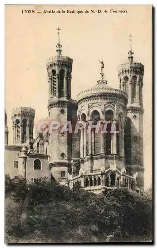 Ansichtskarte AK Lyon Abside de la Basilique de N D de Fourviere