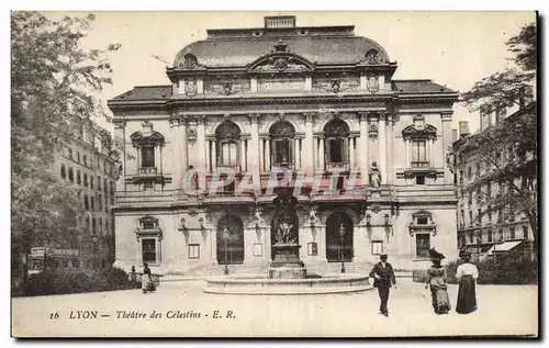 Ansichtskarte AK Lyon Theatre des Celestins