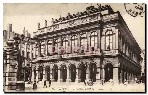 Cartes postales Lyon Le Grand Theatre