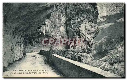 Cartes postales Dauphine Le Vercors Route des Grands Goulets