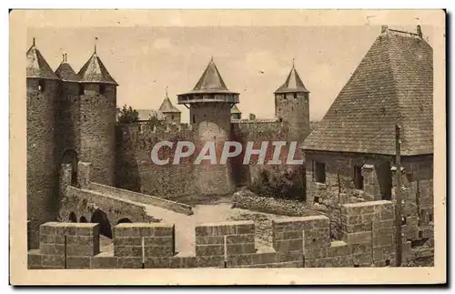 Cartes postales La Cite De Carcassonne Le Chateau Comtal