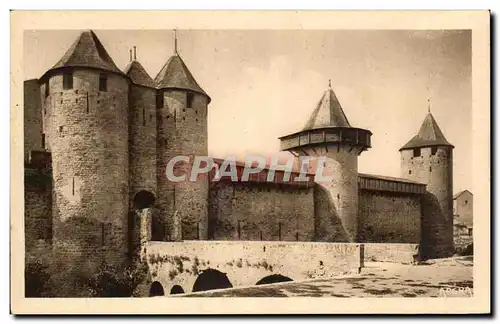 Ansichtskarte AK Cite De Carcassonne Le Chateau Comtal