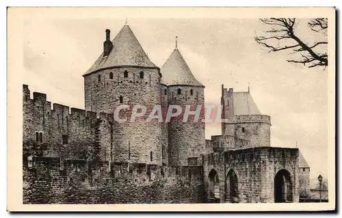 Ansichtskarte AK Cite De Carcassonne Porte Narbonnaise