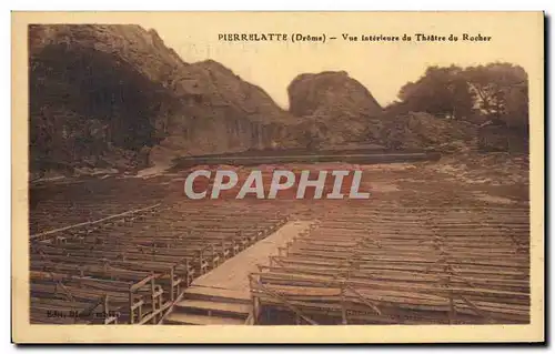 Cartes postales Pierrelatte Vue Interieure du Theatre du Rocher