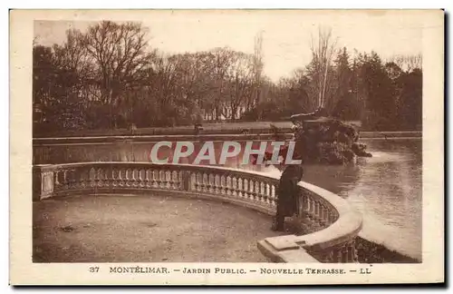 Cartes postales Montelimar Jardin Public Nouvelle Terrasse