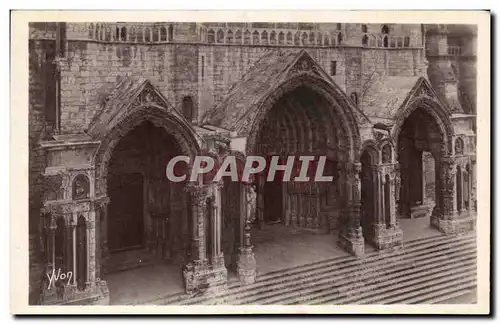 Cartes postales Chartres Le Portail Nord