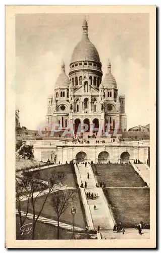 Cartes postales Paris Sacre Coeur Montmartre