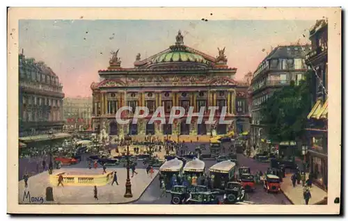 Cartes postales Les Petits Tableaux De Paris La Place De l&#39Opera L&#39Opera