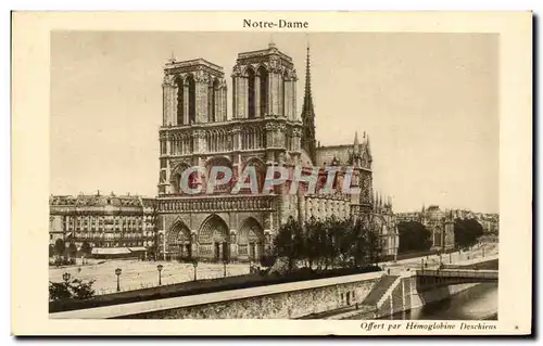 Ansichtskarte AK Notre Dame Offert Paris