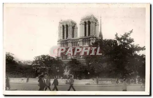 Ansichtskarte AK Paris L&#39Entree Du Petit Pont Et Notre Dame